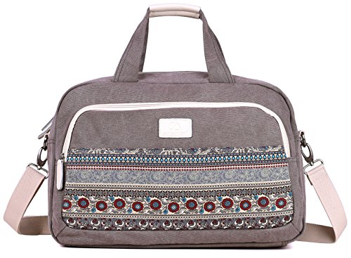 DCCN Weekender Tasche Canvas Reisetasche Sporttasche