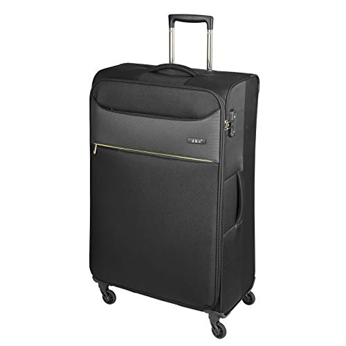 d&n Travel Line 6304 4-Rollen Trolley 79 cm schwarz